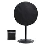 61 x 19 x 61 cm Ventilatore industriale esterno Copertura protettiva impermeabile e antipolvere (nero)