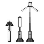 Lanterna da campeggio retrattile Torcia ricaricabile 25,2-51,8 cm Altezza regolabile
