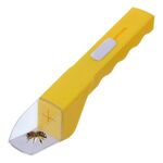 Acchiappa-insetti portatili, scatola di osservazione degli insetti per bambini, esplorazione all'aperto (giallo)