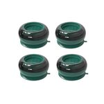 4 pezzi/set piedini per lavatrice base rialzata per frigoriferi mobili (verde)