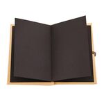 Album fotografico fai da te pieghevole a fisarmonica, copertina vuota, album di ritagli fatto a mano, album di crescita, regalo di compleanno e laurea, dimensioni: 11,5 x 17,5 cm (pagina marrone)