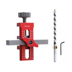 RUITOOL Il localizzatore di installazione della porta dell'armadio aiuta il dispositivo di livellamento del jig di montaggio punzonato del rimbalzo regolabile, specifiche: con trapano da 10 mm