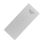 RUITOOL Disco per affilatura smeriglio, affilacoltelli rettangolare a nido d'ape con diamante, utensile per lucidatura domestica (400#)