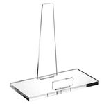 Cornice per foto in acrilico, supporto per libro e piatto, specifiche: 1 set