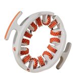KEDU Rullo massaggiatore per gambe Rullo dimagrante per gambe Allenatore per il rilassamento dei muscoli del polpaccio della coscia interna Massaggiatore manuale (rosso mattone)