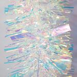 Strisce dorate colorate arcobaleno, fiori, decorazioni per feste, matrimoni, sfondo da parete, stile: Cannon Silk