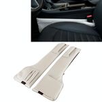 Una coppia universale per seggiolino auto Catcher Gap Console Filler Seat Side Pocket Organizer Catcher Sacchetti per fessure del sedile a prova di perdite (grigio)