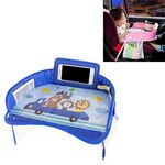 Tavolo da pranzo impermeabile per bambini Organizer per giocattoli Vassoio di sicurezza per bambini Supporto per pittura turistica con touch screen Borsa trasparente