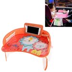 I bambini impermeabile Tavolo da pranzo giocattolo Organizzatore sicurezza del bambino vassoio del Turismo Pittura titolare con touch screen trasparente Bag