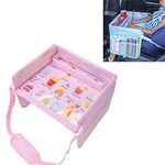 I bambini impermeabile Tavolo da pranzo giocattolo Organizzatore sicurezza del bambino vassoio turistico Pittura Holder