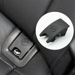 Cover isofix per bambini posteriori auto per Audi A4 2009-2016 (nero)