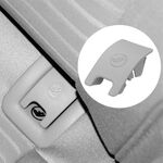 Copertura ISOFIX per bambini posteriori auto per Audi A4 2009-2016 (grigio)