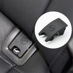 Cover isofix per bambini posteriori auto per Audi A6 2013-2018 (nero)