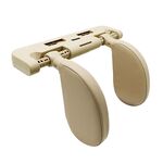 A02 Auto regolabile Auto Auto a forma di memory Memory Schium Collo cuscino del sedile cuscino (beige)