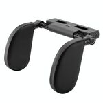 A03 REGOLABILE AUTO AUTO AUTO A A A A A A A-Shaped Memory Schiuma Neck Poggia cuscino del sedile (nero)