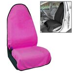 Coprisedile antiscivolo impermeabile universale per auto (rosa)