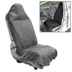 Coprisedile antiscivolo impermeabile universale per auto (grigio)