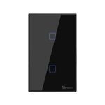 SONOFF T3 US-TX 433 RF WiFi Smart Teleclow Control Interruttore a muro, spina USA, Stile: doppio pulsanti
