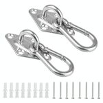 2 ganci da soffitto per sacchi di sabbia in acciaio inossidabile 304 da 8 mm per impieghi gravosi