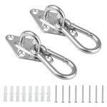 2 ganci a soffitto per sacchi di sabbia in acciaio inossidabile 316 da 8 mm per impieghi gravosi