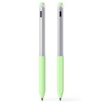 Per Lenovo Gen3 Stylus Pen 2 pezzi/set Jelly Series Stylus Pen Custodia protettiva in silicone (verde matcha)