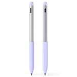 Per Lenovo Gen3 Stylus Pen 2 pezzi/set Jelly Series Stylus Pen Custodia protettiva in silicone (viola lavanda)