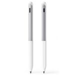 Per Lenovo Gen3 Stylus Pen 2 pezzi/set Jelly Series Stylus Pen Custodia protettiva in silicone (bianco)