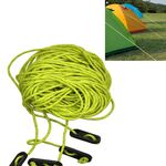 Naturehike NH15A001-G Campeggio esterno 4 * 4 Tendalino Riflettente Corda Runners Guy Line Cord Paracord, consegna a colori casuali
