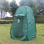 Aotu AT6516 Tenda da bagno con cambio di vestiti con finestra, dimensioni: 195x150x150cm (verde)
