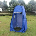 Aotu AT6516 Tenda da bagno con cambio di vestiti con finestra, dimensioni: 195x150x150cm (blu)