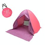 Con tenda a pop up istantanea automatica a tenda, dimensioni: 200x165x130cm (rosa)