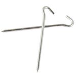 10Pcs Picchetti per tende in lega di alluminio Tenda per unghie Tenda per picchetti Chiodi per terra Pin da campeggio Escursionismo Strumento per esterni Accessori per tende gonfiabili