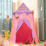 Tenda da gioco Yurta per bambini da interni (rosa)