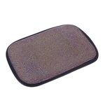 Cuscino per scatola bracciolo diamante per auto Decorazioni per auto personalizzate Sporcizia e antiscivolo (diamante colorato nero)