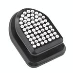 5 set Gancio per auto con borchie di diamanti Accessori per auto Gancio per sedile posteriore Gancio piccolo per auto (diamante bianco)