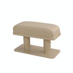 Attrezzo della maniglia del braccio della macchina del manico della mano sinistra Vassoio del gomito della mano della mano universale Casella del bracciolo centrale del bracciolo centrale (beige)