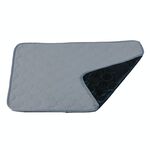 67x50cm Car Pet Iniezione Pad Impermeabile Pad Cat Dog Sofa Impermeabile Moquette Diaforo impermeabile Tappetino assorbente (grigio chiaro)