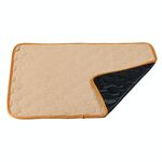 67x50cm Auto Pet PET Iniezione Impermeabile Pad Cat Dog Sofa Impermeabile Tappeto Diafolico Acqua assorbente Pad (beige)
