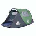 Hewolf 1766 Outdoor Automatico Automatico Tenda Apertura Apertura rapida Camping Sunschere Tenda per 2-3 persone (Green dell'esercito)