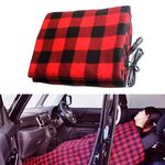 Coperta di riscaldamento elettrico di inverno 12v dell'automobile dell automobile Tipo ordinario (rosso)