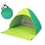 Tenda da spiaggia potabile automatica istantanea ， Dimensioni: 150x165x110cm (verde)