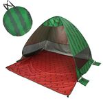 Tenda da spiaggia potabile automatica istantanea istantanea, dimensioni:, colore: anguria