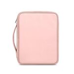 Baona BN-Q015 Borsa per tablet palmare impermeabile con assorbimento degli urti in pelle, dimensioni: 10,9 pollici (rosa)