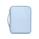 Baona BN-Q015 Borsa per tablet palmare impermeabile con assorbimento degli urti in pelle, dimensioni: 10,9 pollici (blu)
