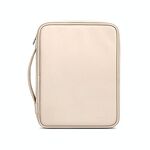 Baona BN-Q015 Borsa per tablet palmare impermeabile con assorbimento degli urti in pelle, dimensioni: 10,9 pollici (albicocca)