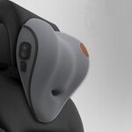 SR-21 Cuscino lombare per auto Poggiatesta Sedile Memory Foam Accessori, Stile: Poggiatesta massaggiante (grigio)