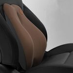 SR-21 Cuscino lombare per auto Poggiatesta Sedile Memory Foam Accessori, Stile: Supporto lombare ordinario (Marrone)