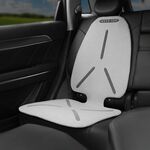 Seggiolino di sicurezza per auto per bambini Cuscinetto protettivo antiusura ispessito antiscivolo (grigio)