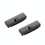 SHUNWEI 1 paio di clip anti-strangolamento per limitatore di cintura di sicurezza per auto (nero)