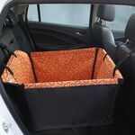 Imbottitura protettiva per seggiolino per animali domestici impermeabile per sedile singolo per auto, colore: arancione nuvola